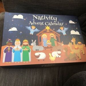 Advent Calendar - Blue and Yellow